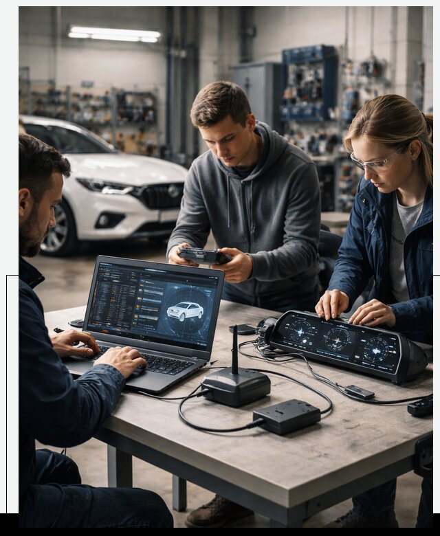 Разработка Connected Car и ПО для автопрома в Шелехове