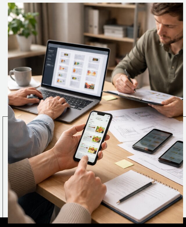 Разработка мобильного приложения торговой сети в Шелехове